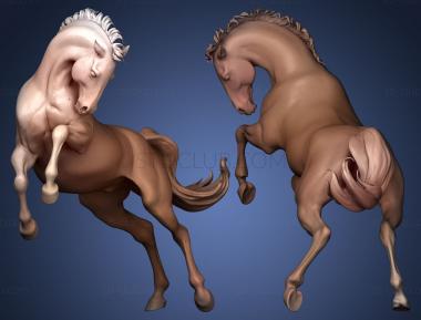 3D мадэль Лошадь Мармореал (STL)